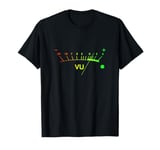 VU Meter dB DJ T-Shirt