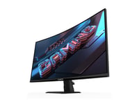 Gigabyte Gs27qca - Led-Skärm - 27" - 2560 X 1440 Qhd @ 180 Hz - Va - 250 Cd/M² - 5000:1 - 1 Ms - 2Xhdmi, Displayport