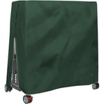 Housse de protection 210D étanche pour table de ping-pong pour intérieur et extérieur - Vert, 65x28x73in/ 165x70x185cm