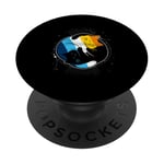 Aroace Cat Drapeau Aro Ace Gay Asexué Aromantique Pride PopSockets PopGrip Adhésif