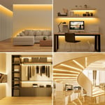 Warm White LED Strip Light 5M 300 LEDs 3000K Dimmable Tape Lights, Flexi