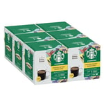 STARBUCKS Americano Veranda Blend Coffee Pods by NESCAFÉ Dolce Gusto - 72 Americano Blend Coffee Capsules (6 packs) - Americano Coffee Pods