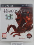 Dragon Age Origins sony PS3 PLAYSTATION 3 Pal Italien Original Neuf Scellé