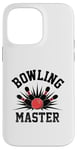 Coque pour iPhone 14 Pro Max Bowling Master Bowler