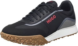 HUGO Homme Casey_Runn_nymx Basket, Noir 1, 40 EU Étroit