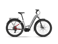 Haibike Trekking 7 Low 800Wh S (38 cm) Grå Elcykel - Hybrid Elcykel