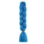 Högtemperaturfiber Enkel Enfärgad Jumbo Braid Hair Extension Hårtillbehör 30 30