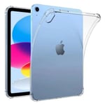 iPad 10.9 (2022) / iPad 10th gen TPU Fodral Skal Förstärkta hörn Transparent