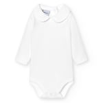 Body, Babidu, Edged Pique, White-2år