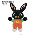 15-37cm Bing Plyschleksak Kanin Dock 15CMBUTTON RABBIT 15cm