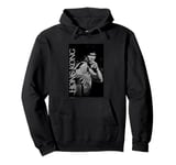 Bruce Lee Hong Kong On Guard Black & White Vintage Poster Pullover Hoodie