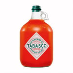 Tabasco Original Red Pepper Sauce (3,780 ML) Gallon - The world-famous red hot chilli sauce with its unmistakable flavour in the largest bottle on the market.