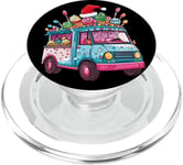 Chapeau de Noël Camion de glace PopSockets PopGrip pour MagSafe