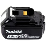 Makita DTD 152 F1J 18V Li-Ion Visseuse à chocs sans fil avec boîtier Makpac + 1x Batterie BL 1830 3,0 Ah Li-Ion - sans Chargeur