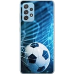 Samsung Galaxy A72 5G Transparent Mobilskal Fotboll