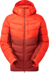 Rab Women's Glaceon Pro Jacket Red Grapefruit/Tuscan Red, S