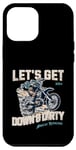iPhone 15 Pro Max Motocross Fever s Let's Get Down & Dirty s Dirt Track Case