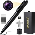 4K Camera Espion Stylo Camera Cachee 64Gb,Camera Stylo Espion Full Hd Video Avec Base De Stylo,Petite Camera,Camera De Nounou Camera Cachee,Mini Camera Avec Entreprise,Reunion