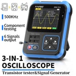 Oscilloscope numerique DSO-TC3 3 en 1 10MSa/s taux d'echantillonnage 500 enter bande passante Support Diode pwm Transistor lcr Test Signal Generator