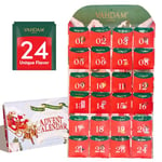 VAHDAM, Advent Calendar 2023 Tea Bags Limited Edition Folding Gift Set | 24 Unique Tea Bags - Luxury Tea Gift Set | Advent Calendar 2023 Adult | Advent Calendar 2023 Women & Men