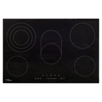 vidaXL Ceramic Hob with 5 Burners Touch Control 90 cm 8500 W