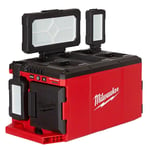 Milwaukee 18v packout™ områdebelysning / lader poalc uten batteri