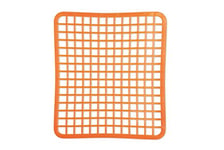 Excelsa Rainbow Tapis Fond évier Orange 32 x 28 cm