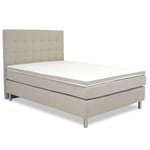 Elegance Kontinentalsäng Beige 120cm från Sleepo