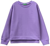 United Colors of Benetton Girls and Girl's Jersey G/C M/L 3j68c10e1 Sweatshirt, Lilla 34v, 130 cm