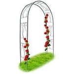 Relaxdays Arche À Rosiers Tuteur Roses Arche De Jardin Arceau Rosiers Support Plantes Grimpantes Vert 2,3 M