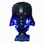 HYMAN LED Lighting Kit for Star Wars Darth Vader Helmet Building Set, Compatible with Lego 75304 (LED Included Only, No Lego Kit)