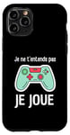 Coque pour iPhone 11 Pro Cadeau gemer enfant jeu video anniversaire drole ado gamer