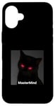 Coque pour iPhone 16 Plus evillarry larry chat meme brainrot lobotomisateur mastermind