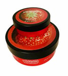 The Body Shop Strawberry Body Butter 200ml & 50ml Discontinued Rare Gift Set New