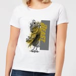 T-Shirt Femme En Colère - La Belle et la Bête (Disney) - Blanc - L - Blanc