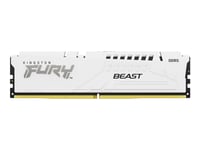 Kingston Fury Beast - Ddr5 - Modul - 16 Gb - Dimm 288-Pin - 6800 Mhz / Pc5-54400 - Cl34 - 1.4 V - Ej Buffrad - On-Die Ecc - Vit