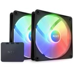 NZXT F140 RGB Core Datorväska Fan 14 cm Svart 2 styck