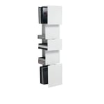 Living Divani - Bukva Bookshelf A, Lacquered Black - Vegghyller - Victor Vasilev - Svart - Metall