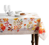 Maison d' Hermine Amarante Nappe de Table 100% Coton pour Cuisine Salle à Manger décoration de Table fête Mariage, fête mères Mariage, fête mères Thanksgiving Noël (Rectangle 140cm x 180cm)