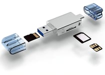 Cy Carte Mémoire Usb-C / Usb2.0 À Nm Nano Et Lecteur De Carte Micro Sd Tf Pour Téléphone Huawei