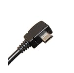 Right Angled Micro-USB Cable/ USB to Micro USB Cable in Black – 50cm