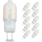 Umnuou - 2W G4 Ampoule LED,Bi Pin Base, Boite lactée, 20W Remplacement d'ampoule halogène, ac/dc 12V,conomie d'énergie Lampe Bulb (Blanc chaud