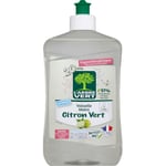 L arbre vert vaisselle mains citron vert - hypoallergénique & ecologique- 97% d ingrédients d origine naturelle - 500ml