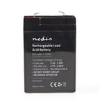 Nedis Laddningsbart blybatteri 6V 4000mAh