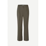 SARAMONA TROUSERS 14635, L, BLACK PINSTRIPE