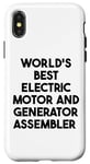 iPhone X/XS World's Best Electric Motor And Generator Assembler Case