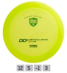 Frisbeegolfkiekko Distance Driver C-Line DD3, vihreä