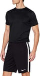 NIKE Men League Knit (No Briefs) Shorts - Black/(Volt), Large