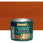 Bondex - Huile Mobilier Bois Haute Protection - Mat - 0,5L - Teck