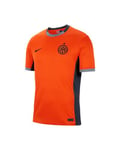 Nike Inter FC DX9821-820 Inter M NK DF STAD JSY SS 3R T-Shirt Homme Safety Orange/Thunder Blue/Black Taille 2XL